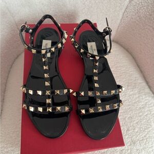 COPY - Valentino Black Studded Women's Sandals